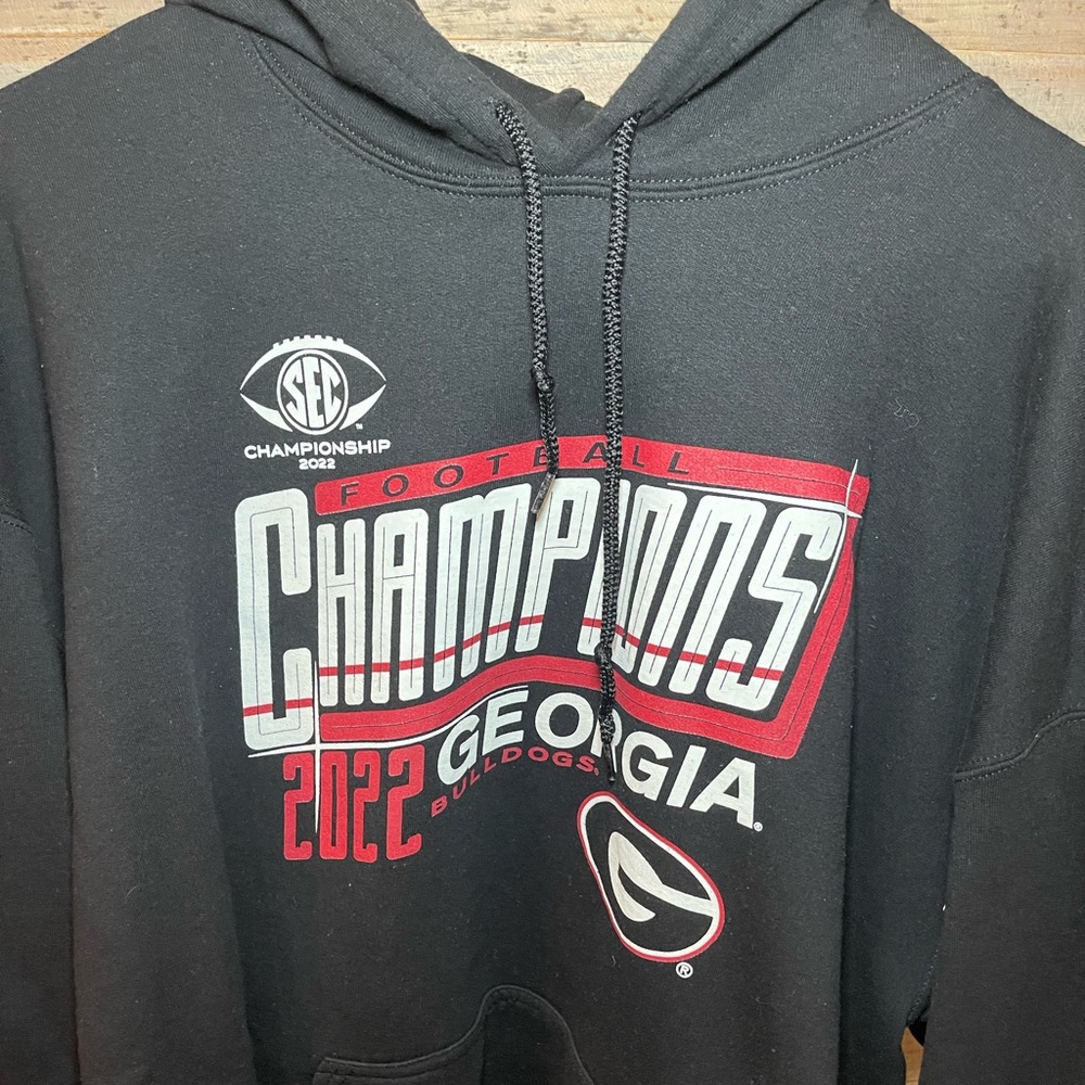 2022 GEORGIA BULLDOGS SEC CHAMPIONSHIP HOODIE